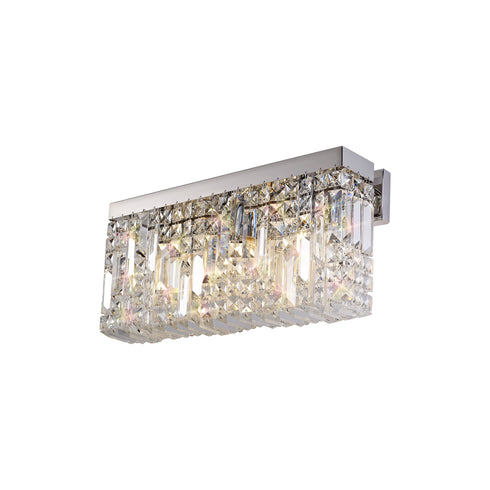 Zula Rectangular 3 Light Large Wall Lamp