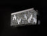 Zula Rectangular 3 Light Large Wall Lamp