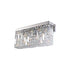 Zula Rectangular 3 Light Large Wall Lamp