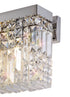 Zula Rectangular 3 Light Large Wall Lamp