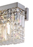 Zula Rectangular 3 Light Large Wall Lamp