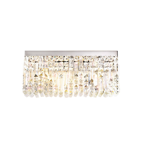 Zula Rectangular 3 Light Large Wall Lamp