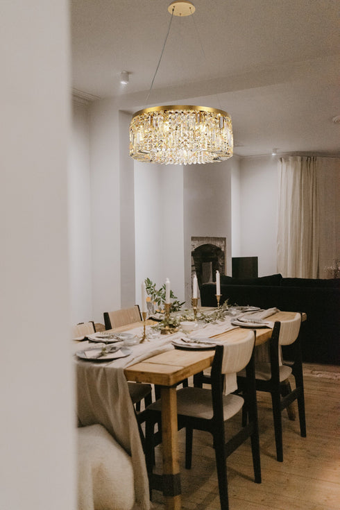 Zula Round Pendant Chandelier 8 Light