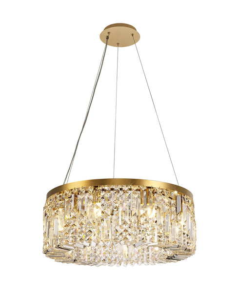 Zula Round Pendant Chandelier 8 Light