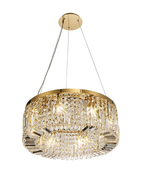 Zula Round Pendant Chandelier 8 Light
