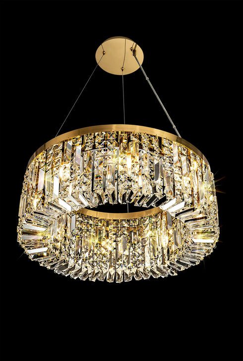 Zula Round Pendant Chandelier 8 Light