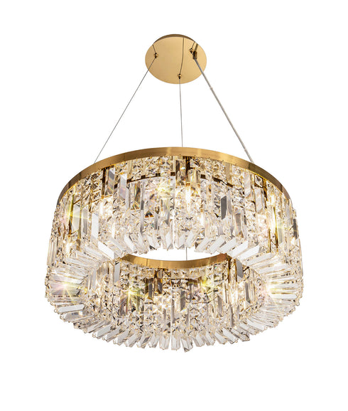 Zula Round Pendant Chandelier 8 Light
