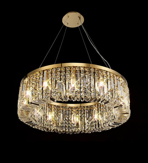 Zula Round Pendant Chandelier 12 Light