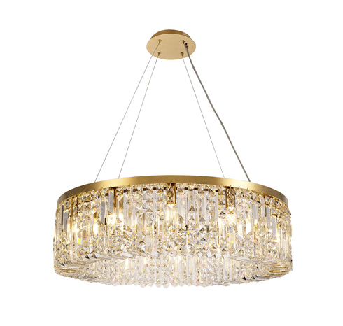 Zula Round Pendant Chandelier 12 Light