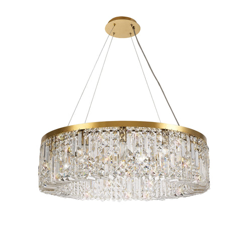 Zula Round Pendant Chandelier 12 Light