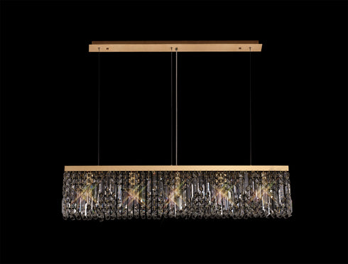 Zula Linear Pendant Chandelier 5 Light