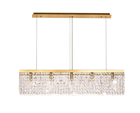 Zula Linear Pendant Chandelier 5 Light