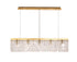 Zula Linear Pendant Chandelier 5 Light