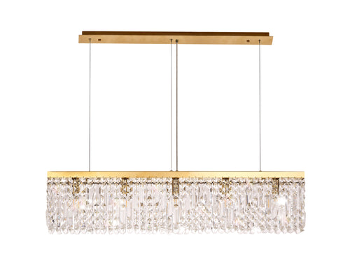 Zula Linear Pendant Chandelier 5 Light