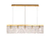 Zula Linear Pendant Chandelier 5 Light