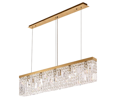 Zula Linear Pendant Chandelier 5 Light