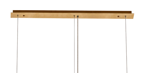 Zula Linear Pendant Chandelier 5 Light