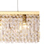 Zula Linear Pendant Chandelier 5 Light