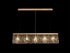 Zula Linear Pendant Chandelier 5 Light