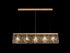 Zula Linear Pendant Chandelier 5 Light