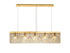 Zula Linear Pendant Chandelier 5 Light
