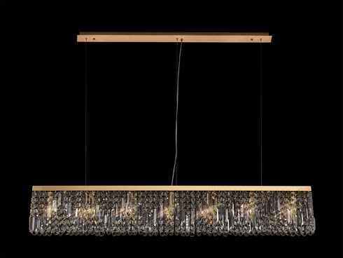 Zula Linear Pendant Chandelier 7 Light