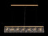 Zula Linear Pendant Chandelier 7 Light