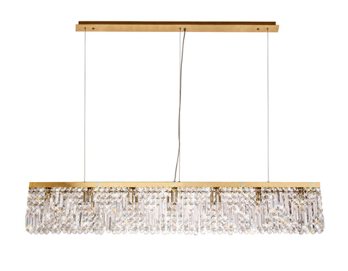 Zula Linear Pendant Chandelier 7 Light