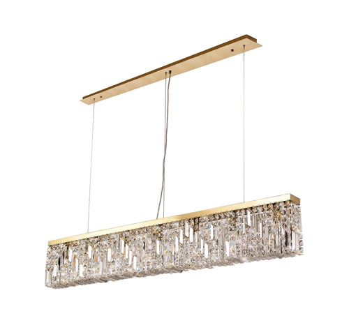 Zula Linear Pendant Chandelier 7 Light