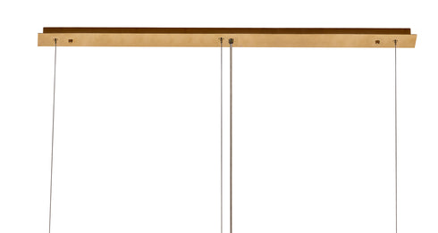 Zula Linear Pendant Chandelier 7 Light