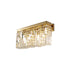 Zula Rectangular 3 Light Large Wall Lamp