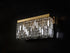 Zula Rectangular 3 Light Large Wall Lamp