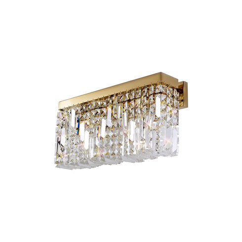 Zula Rectangular 3 Light Large Wall Lamp