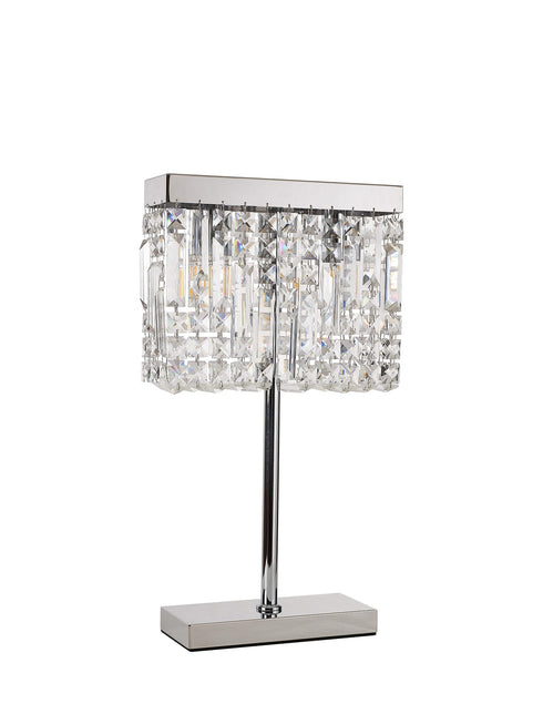 Zula Rectangular 2 Light Table Lamp