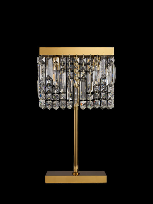 Zula Rectangular 2 Light Table Lamp