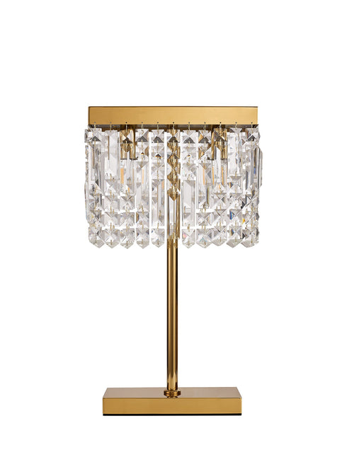 Zula Rectangular 2 Light Table Lamp