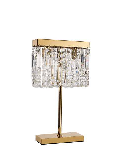 Zula Rectangular 2 Light Table Lamp