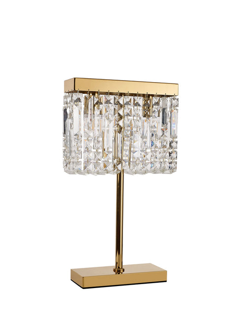 Zula Rectangular 2 Light Table Lamp