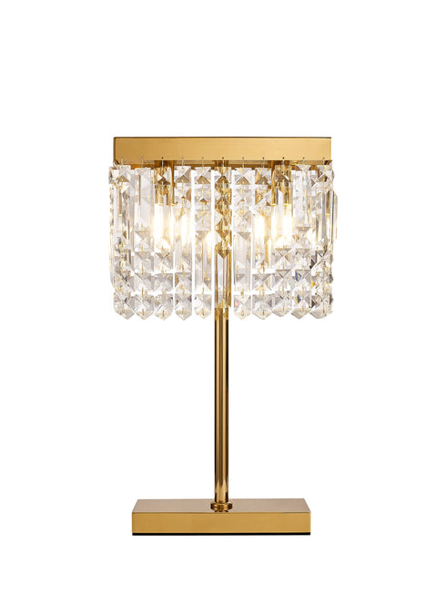 Zula Rectangular 2 Light Table Lamp