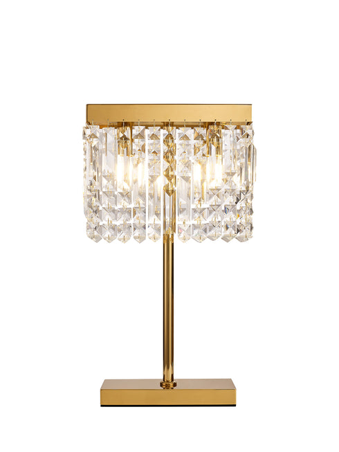 Zula Rectangular 2 Light Table Lamp