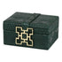 Green Croc Box Set Geo Gold