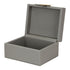 Grey Leather Box Set Geo