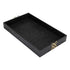 Black Croc Leather Tray Geo