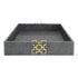 Grey Croc Leather Tray Geo