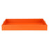 Orange Leather Tray Geo