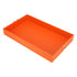 Orange Leather Tray Geo
