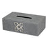 Grey Croc Tissue Box Geo