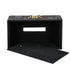 Black Croc Tissue Box Geo