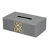 Grey Croc Tissue Box Geo