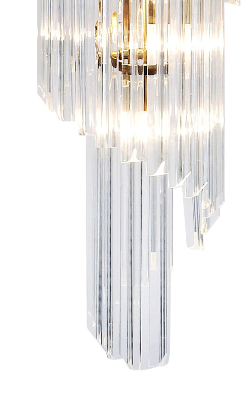 Kuna Pendant Round 7 Layer Spiral 31 Light